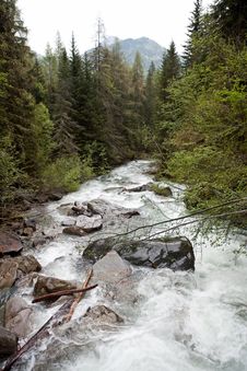 Alpine River Royalty Free Stock Image