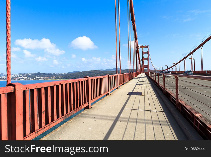 Golden gate bridge, San Francisco. Golden gate bridge, San Francisco