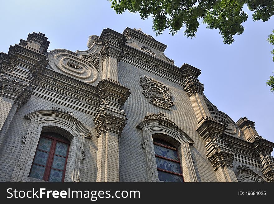 The church was built in 1655, it was Beijing's most famous church. The church was built in 1655, it was Beijing's most famous church.