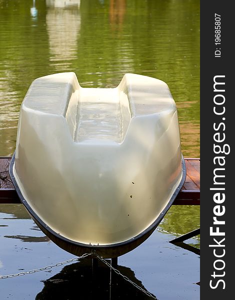 Resting boat at lake side. Resting boat at lake side