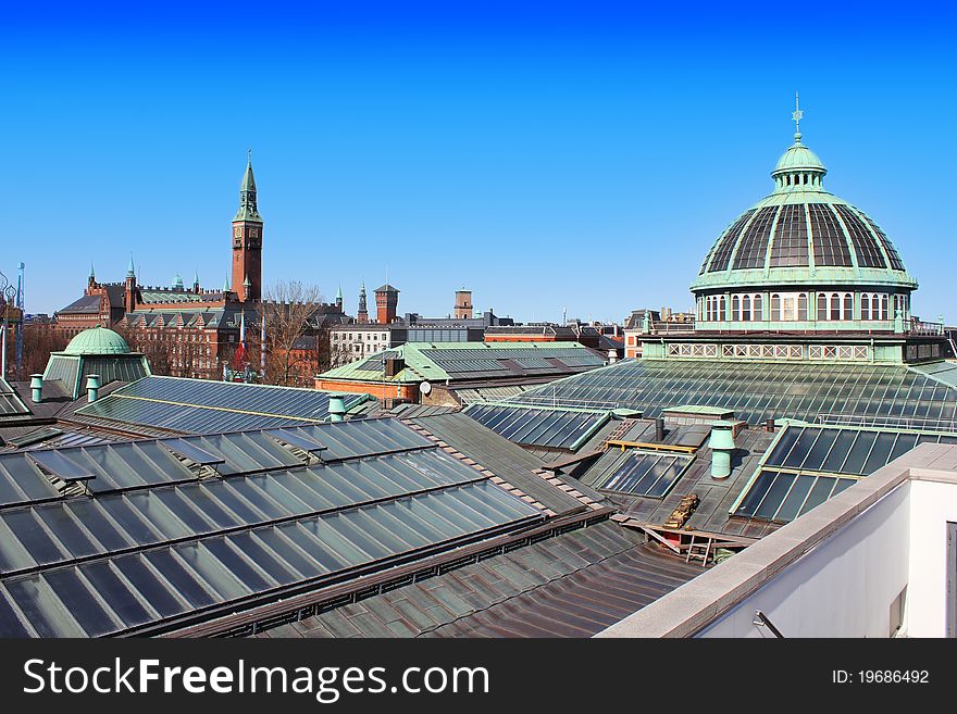 The City Hall in Copenhagen, Denmark. The City Hall in Copenhagen, Denmark