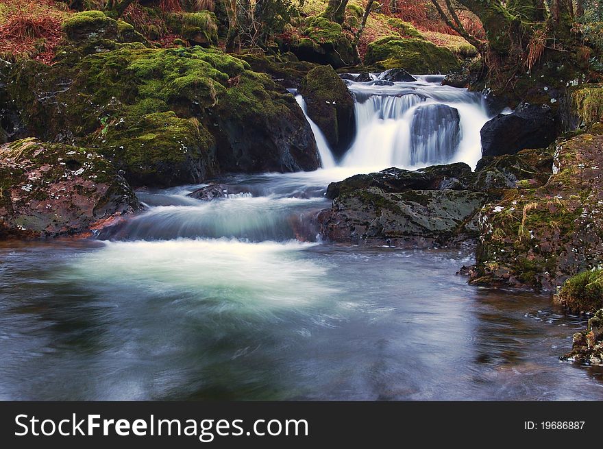 Dartmoor waterfall