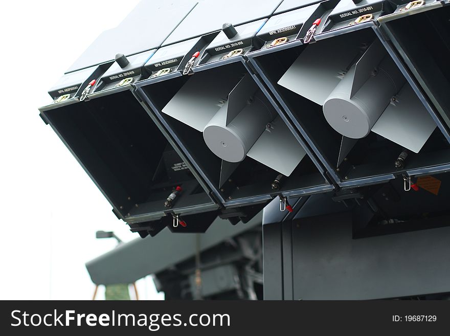 Rear of a Missile Launcher Pod