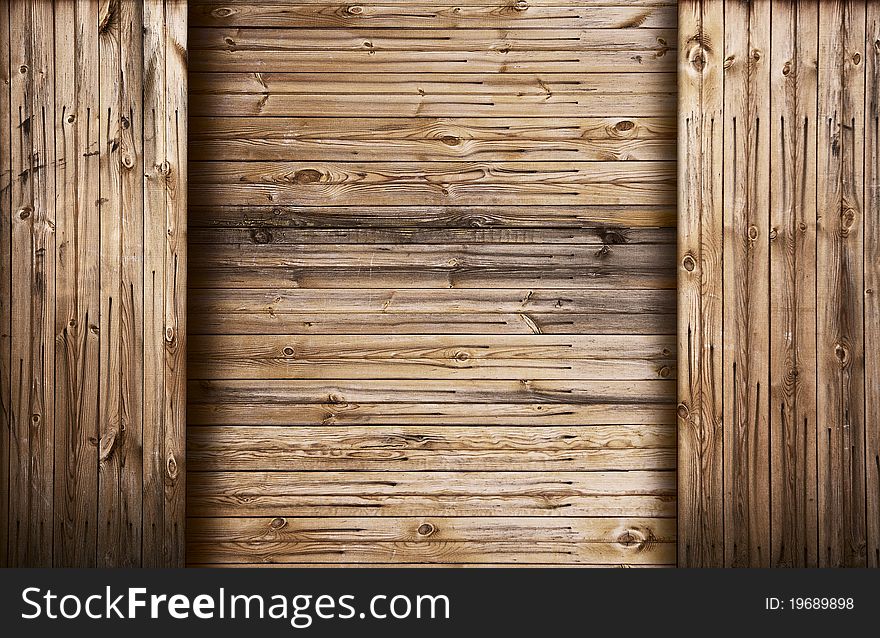 Old wood boards, vintage background