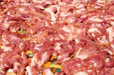 Bacon Drying In The Sun Royalty Free Stock Photos