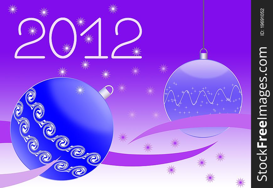 New Year S Greeting Card