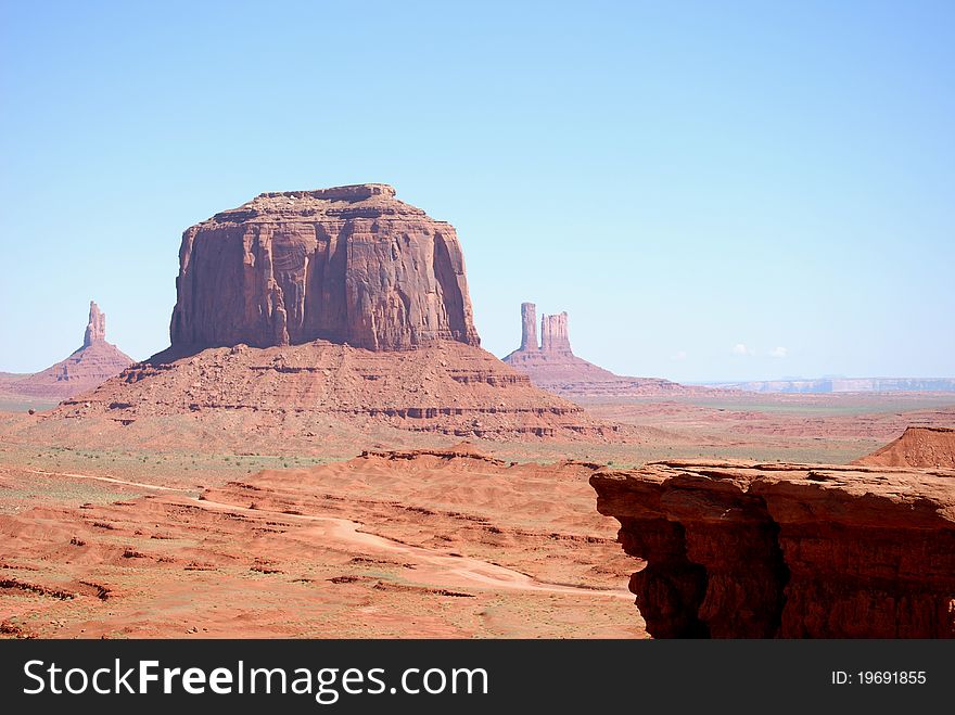 The John Ford point in the monument valley