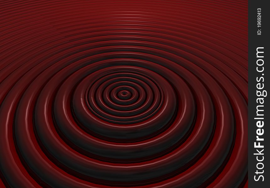An abstract red background with a curving feel
