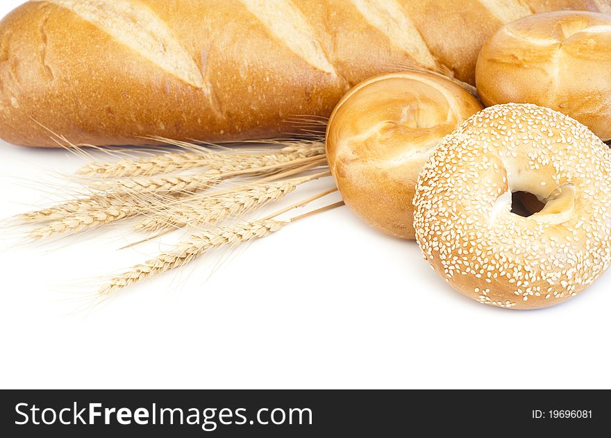 French Baguette And Bagels