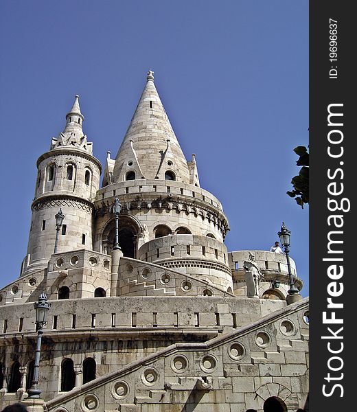 Historical building in Budapest, Hungary. Historical building in Budapest, Hungary