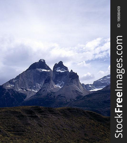 Torres Del Paine In Patagonia, Argentina