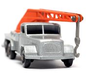 Old Toy Car Crane Truck Magirus Deutz Front Stock Image Old Toy Car Crane Truck Magirus Deutz Front Stock Image