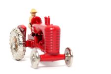 Old Toy Car Massey Harris Tractor 3 Royalty Free Stock Photography