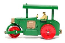 Old Toy Car Road Roller Royalty Free Stock Image Old Toy Car Road Roller Royalty Free Stock Image