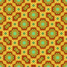 Seamless Flower Repeat Pattern (6) Royalty Free Stock Photography