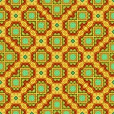 Seamless Flower Repeat Pattern (5) Royalty Free Stock Photos