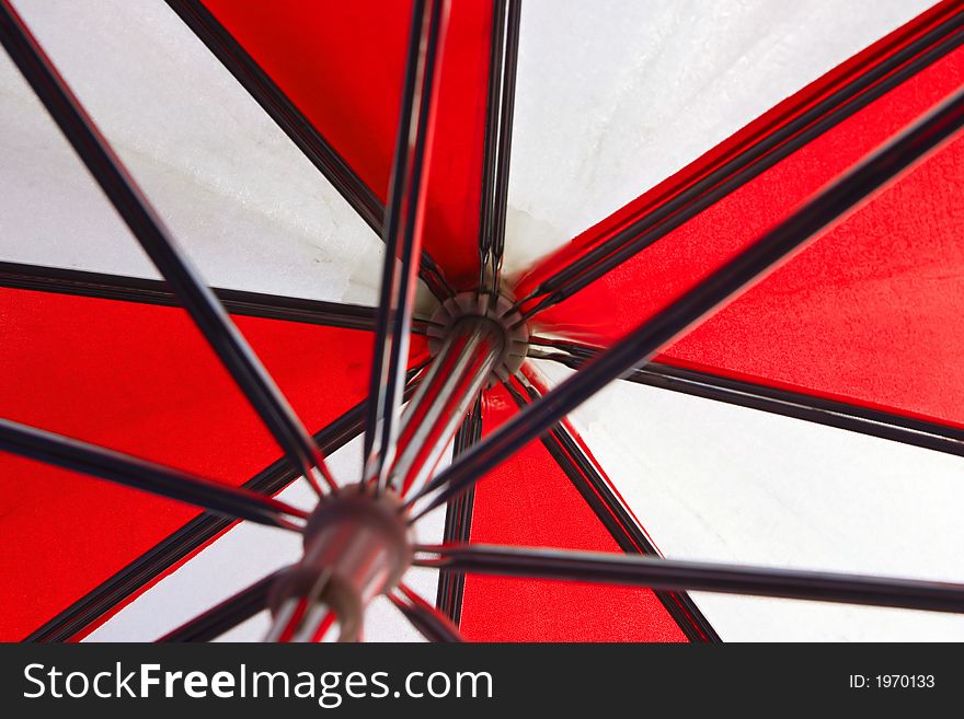 Abstract picture of an umbrella