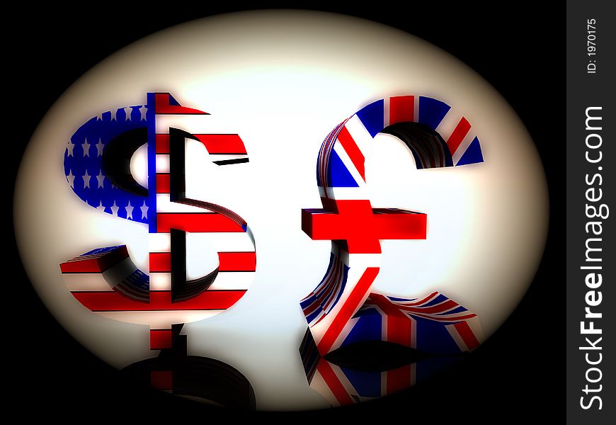 British Pound And US Dollar 25