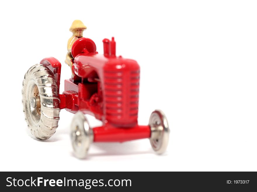 Old toy car Massey Harris Tractor #3