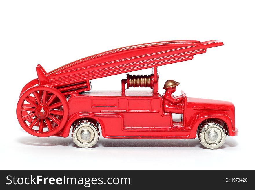 Old toy car Denis Fire Engine