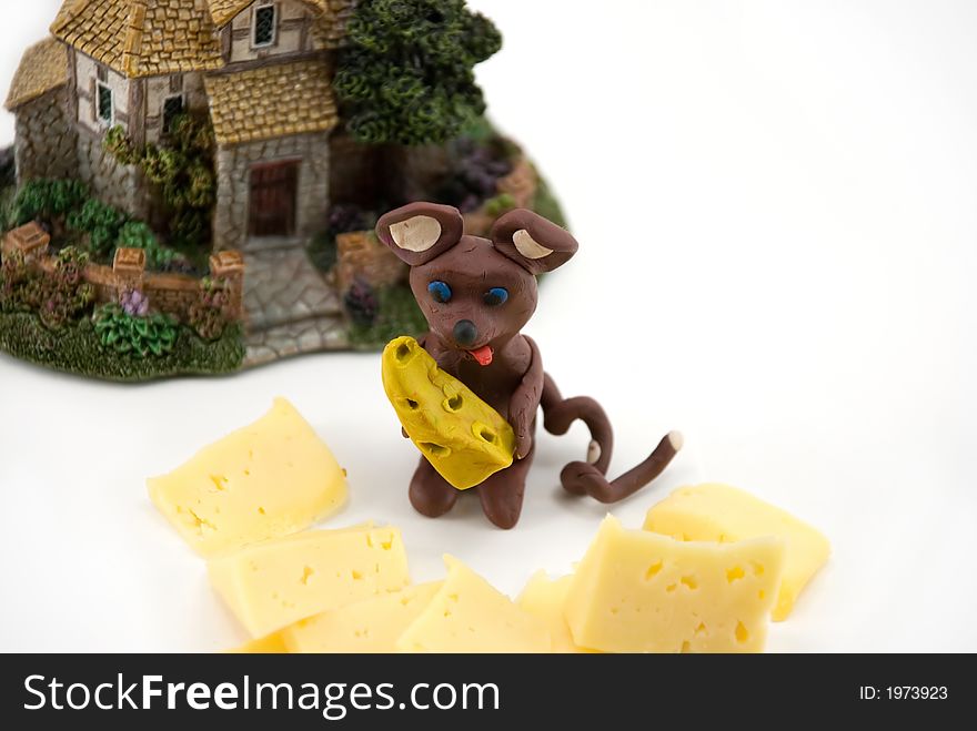 The Plasticine Mouse With Cheese