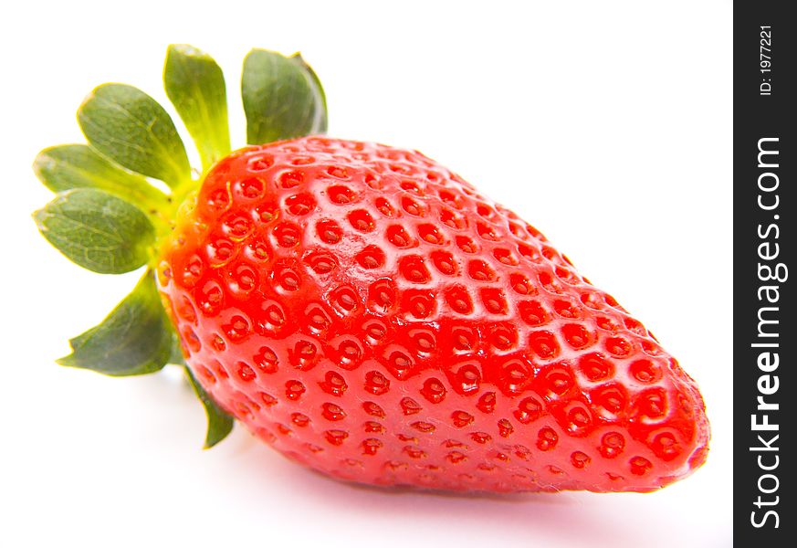 A close-up of strawberry