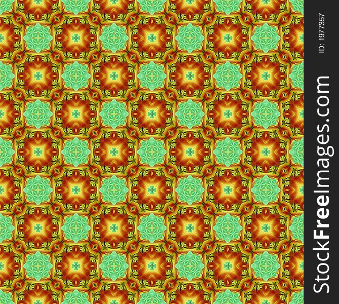 Seamlessly flower repeat wallpaper tile. Seamlessly flower repeat wallpaper tile