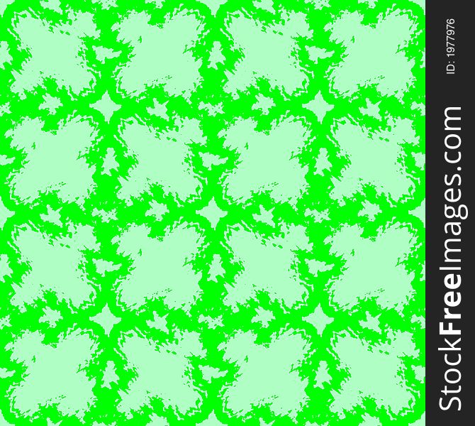 Seamless green repeat pattern tile. Seamless green repeat pattern tile