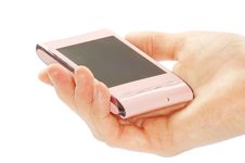 Touch Screen Phone Royalty Free Stock Photo