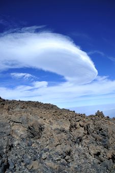 Mountain On Tenerife, El Teide Volcano Royalty Free Stock Image Mountain On Tenerife, El Teide Volcano Royalty Free Stock Image