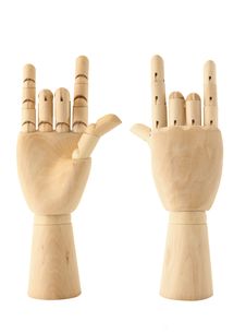 Wooden Love Hand Stock Images Wooden Love Hand Stock Images