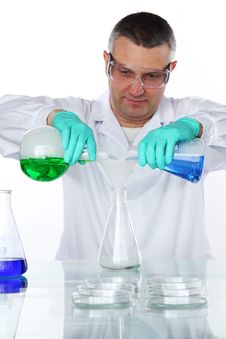 Chemistry Scientist Royalty Free Stock Photography