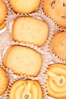 Danish Cookies Stock Image Danish Cookies Stock Image