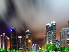 China Shanghai Panorama Stock Image China Shanghai Panorama Stock Image