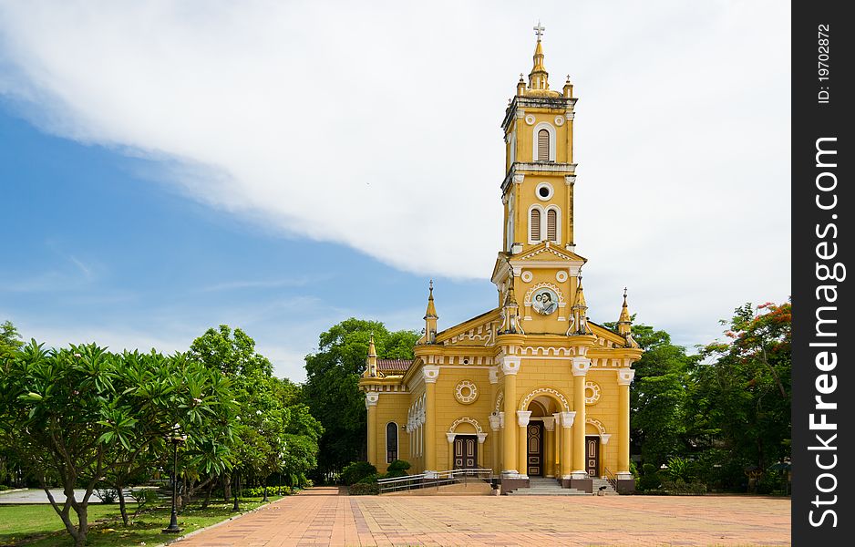 St.Joseph church in Ayuthaya,Thailand