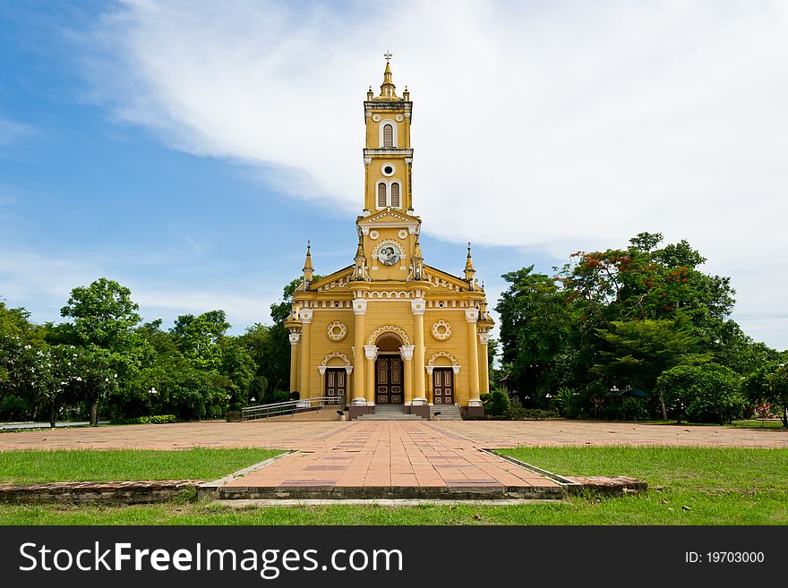 St.Joseph church in Ayuthaya,Thailand