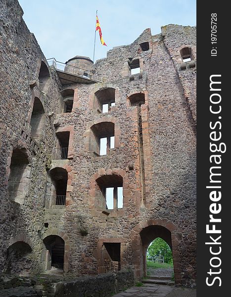 Ruin of the historic castle Hohengeroldseck, Germany, Schwarzwald. Ruin of the historic castle Hohengeroldseck, Germany, Schwarzwald