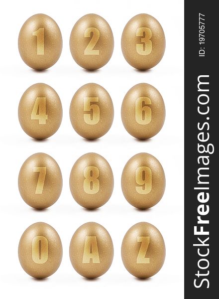 Number on the golden eggs