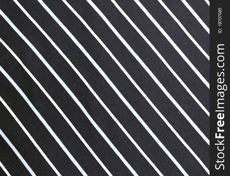 Dark Blue Cloth With White Thin Stripe