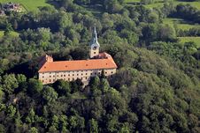 Manor Hause Zelena Hora - Air Photo Stock Image Manor Hause Zelena Hora - Air Photo Stock Image