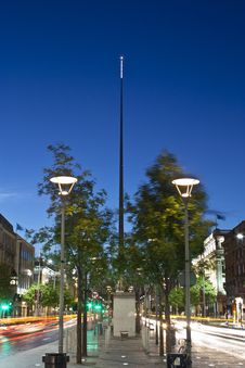 Spire Of Dublin Royalty Free Stock Photography Spire Of Dublin Royalty Free Stock Photography