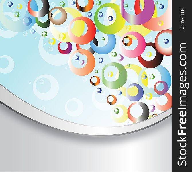 Abstract Colorful Soap Bubble Background. Abstract Colorful Soap Bubble Background