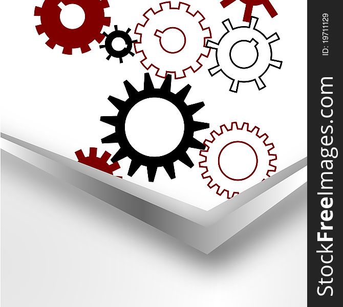 Machine Gear Wheel Cogwheel Vector