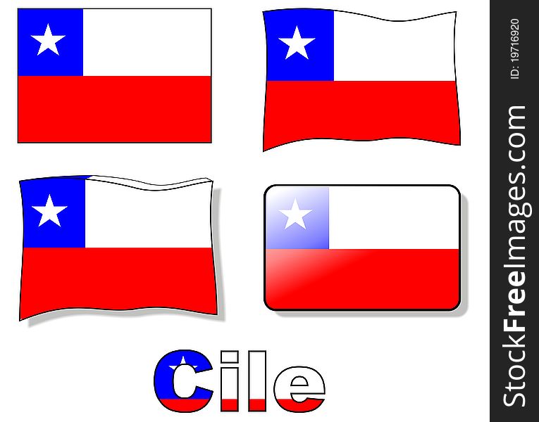 Chile traditional motion, 3D effects and banners. Chile traditional motion, 3D effects and banners