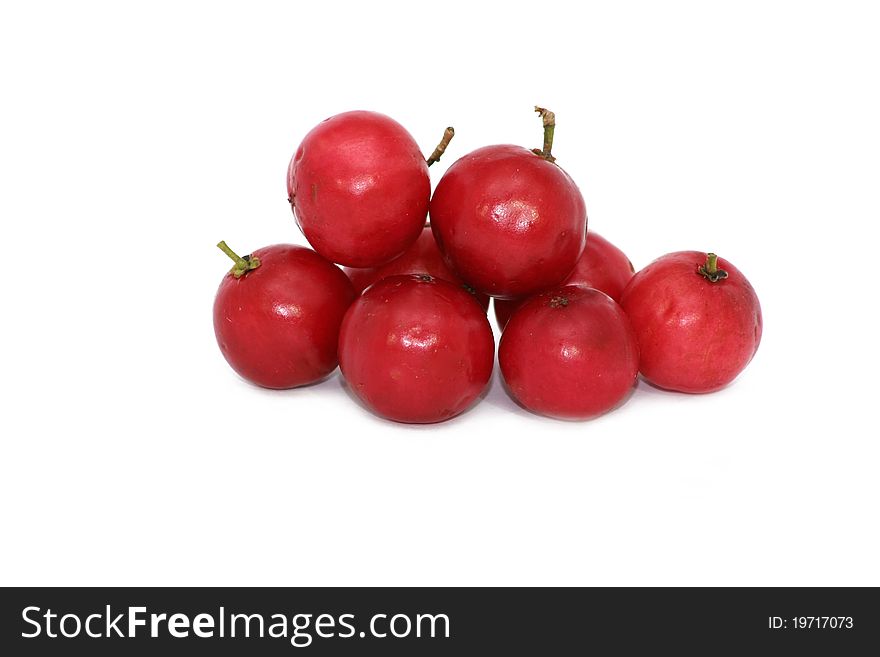 Red and ripe batoko plum can be eaten fresh after had been preserved or after juiced.