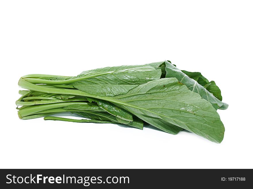 Choy sum is a kind of Chinese green vegetables