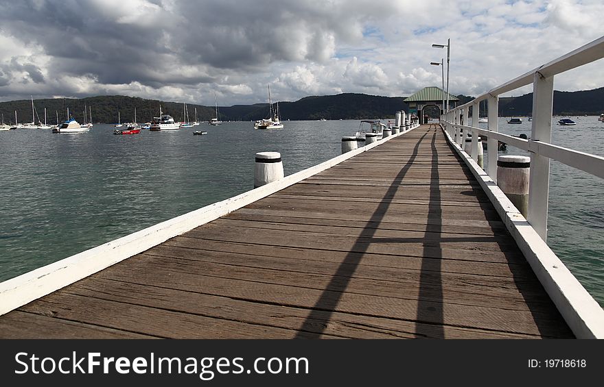 A pier near the Palm Beach, Sydney