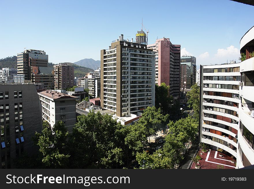 City Santiago, Chili. Commune of Providencia. City Santiago, Chili. Commune of Providencia.