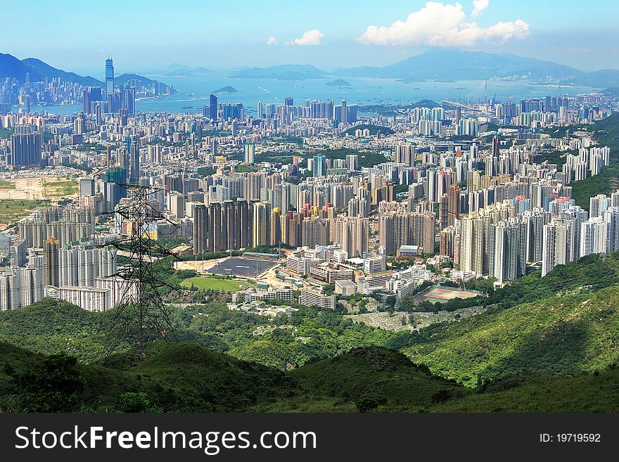 Shooting high in the Mountains at Feingo shan , Hong Kong. Shooting high in the Mountains at Feingo shan , Hong Kong