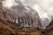 Machhapuchhre Base Camp Royalty Free Stock Images